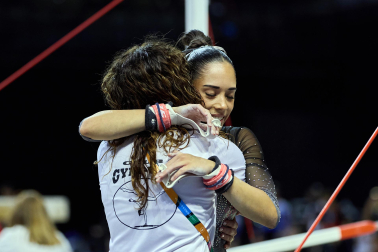 Fotos del Campeonato de España de Gimnasia Artística en el Navarra Arena