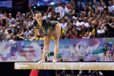 Fotos del Campeonato de España de Gimnasia Artística en el Navarra Arena