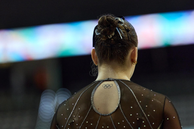 Fotos del Campeonato de España de Gimnasia Artística en el Navarra Arena