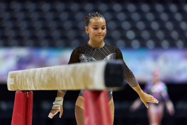 Fotos del Campeonato de España de Gimnasia Artística en el Navarra Arena