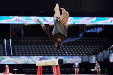 Fotos del Campeonato de España de Gimnasia Artística en el Navarra Arena