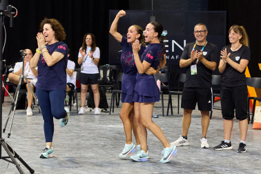 Fotos del Campeonato de España de Gimnasia Artística en el Navarra Arena