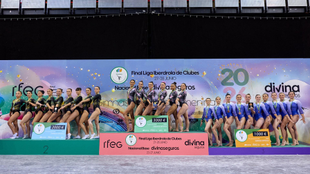 Fotos del Campeonato de España de Gimnasia Artística en el Navarra Arena
