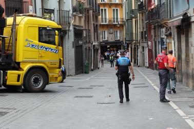 Atropello en Navarrería