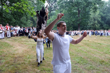 Foto de la celebración del Día de San Pedro en las campas de San Pedro en Alsasua