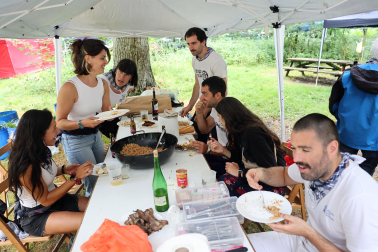 Foto de la celebración del Día de San Pedro en las campas de San Pedro en Alsasua