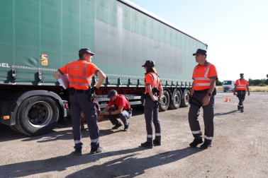 La Policía Foral investiga el atropello mortal en Tudela.