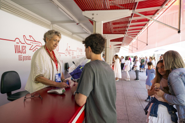 Fotos de la mutación de Pamplona por San Fermín.