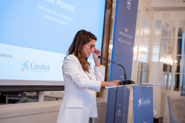 Fotos del desayuno de trabajo con Gonzalo Gortázar (CEO de CaixaBank)