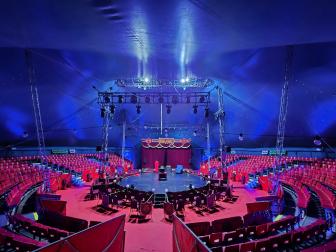 La carpa de Gran Circo Holiday