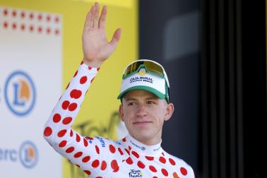 Molenaar confía en poder mantener el maillot hoy.