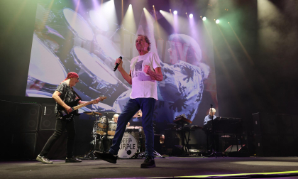 Fotos del concierto de la banda de rock británica Deep Purple en el Navarra Arena