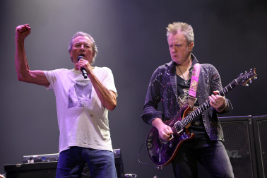 Fotos del concierto de la banda de rock británica Deep Purple en el Navarra Arena