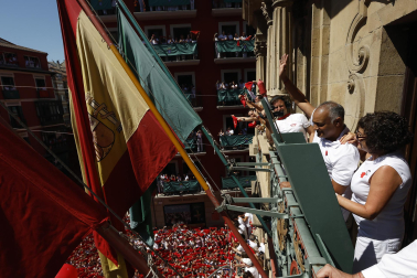 Lanzamiento del Chupinazo 2026 en Pamplona