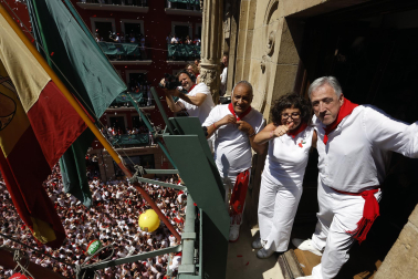 Lanzamiento del Chupinazo 2026 en Pamplona