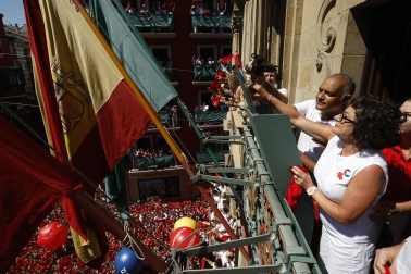 Lanzamiento del Chupinazo 2026 en Pamplona