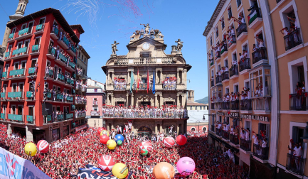 Lanzamiento del Chupinazo 2026 en Pamplona