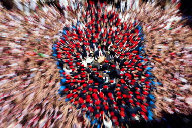 Chupinazo en la plaza del Ayuntamiento