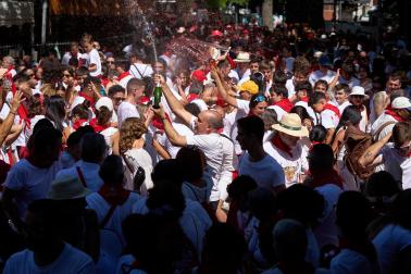 Chupinazo en Antoniutti