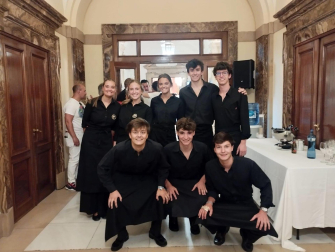 Famosos en el Ayuntamiento de Pamplona
