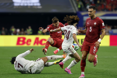España accede a cuartos de final del Mundial 2026 tra derrotar a la Portugal de CR7 con un gol del navarro Mikel Merino en el minuto 91