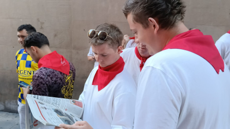 Revisando a los Fuente Ymbro en las páginas de Diario de Navarra.