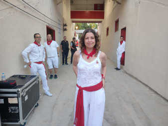 Cristina Ramos cantará la jota a San Fermín en estos prolegómenos.