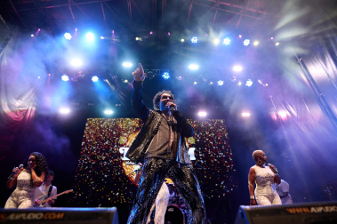 Concierto de Boney M en la Plaza del Castillo