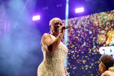 Concierto de Boney M en la Plaza del Castillo