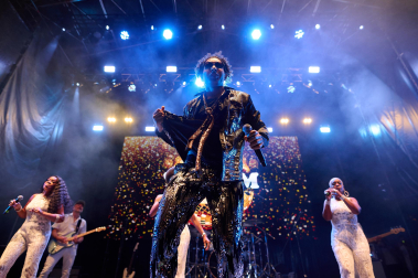 Concierto de Boney M en la Plaza del Castillo