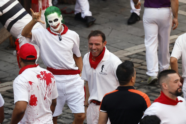 Primer encierro de San Fermín 2026 con toros de Fuente Ymbro.