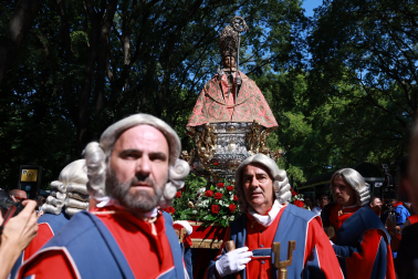 Foto de la Procesión de San Fermín 2026 en Pamplona.