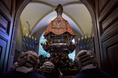 Foto de la Procesión de San Fermín 2026 en Pamplona.