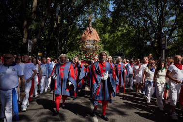 Foto de la Procesión de San Fermín 2026 en Pamplona.