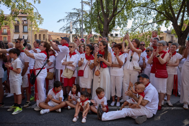 Foto de la Procesión de San Fermín 2026 en Pamplona.