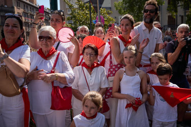 Foto de la Procesión de San Fermín 2026 en Pamplona.