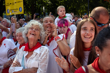 Foto de la Procesión de San Fermín 2026 en Pamplona.