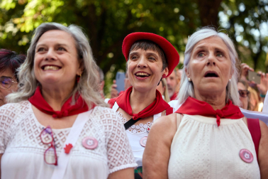 Foto de la Procesión de San Fermín 2026 en Pamplona.