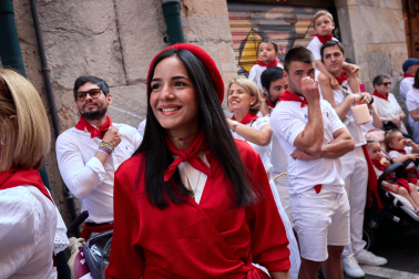 Foto de la Procesión de San Fermín 2026 en Pamplona.