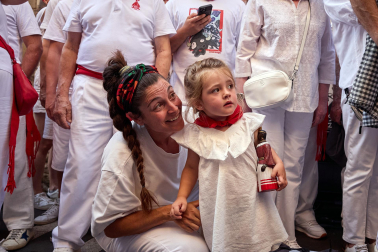 Foto de la Procesión de San Fermín 2026 en Pamplona.