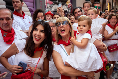 Foto de la Procesión de San Fermín 2026 en Pamplona.