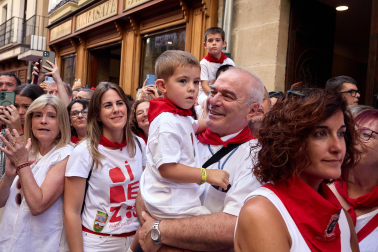 Foto de la Procesión de San Fermín 2026 en Pamplona.