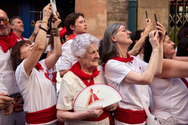 Foto de la Procesión de San Fermín 2026 en Pamplona.