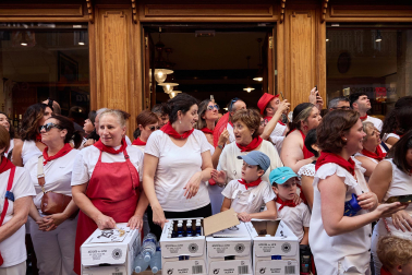 Foto de la Procesión de San Fermín 2026 en Pamplona.