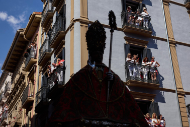 Foto de la Procesión de San Fermín 2026 en Pamplona.