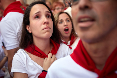 Foto de la Procesión de San Fermín 2026 en Pamplona.