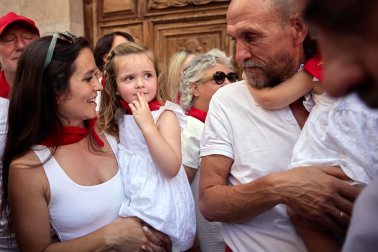 Foto de la Procesión de San Fermín 2026 en Pamplona.