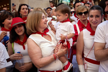 Foto de la Procesión de San Fermín 2026 en Pamplona.