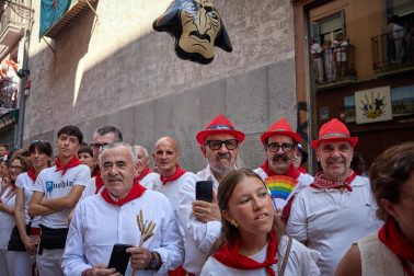 Foto de la Procesión de San Fermín 2026 en Pamplona.