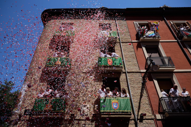 Foto de la Procesión de San Fermín 2026 en Pamplona.